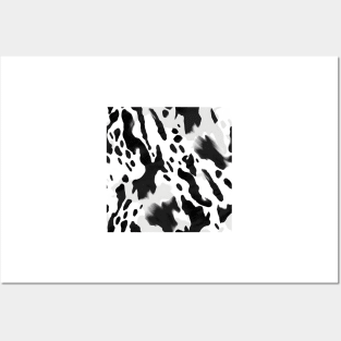 Animal Prints Cow Pattern Posters and Art